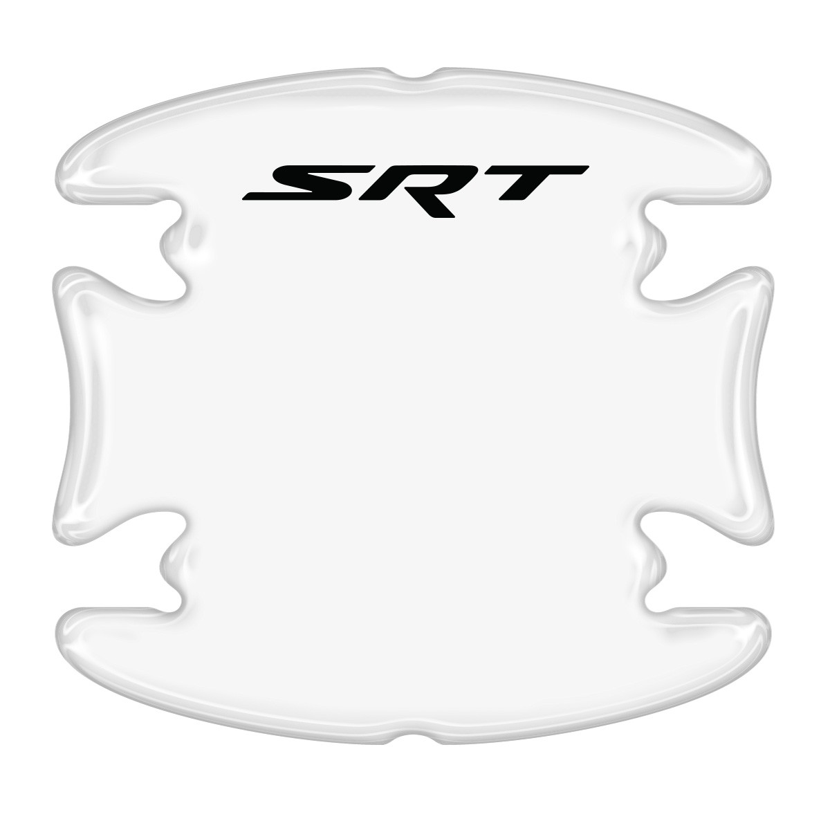 Dodge SRT Universal Car Door Handle Cup Protector Clear Decal Sticker