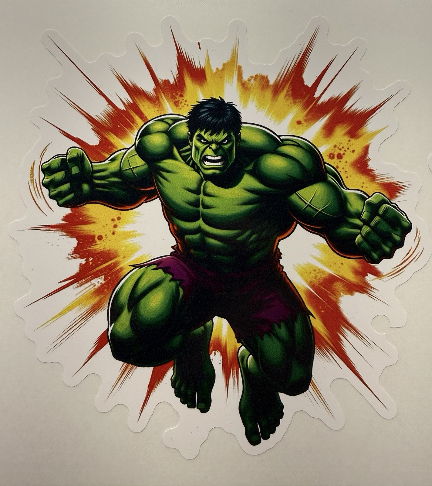 Incredible Hulk Regular Vinyl Decal