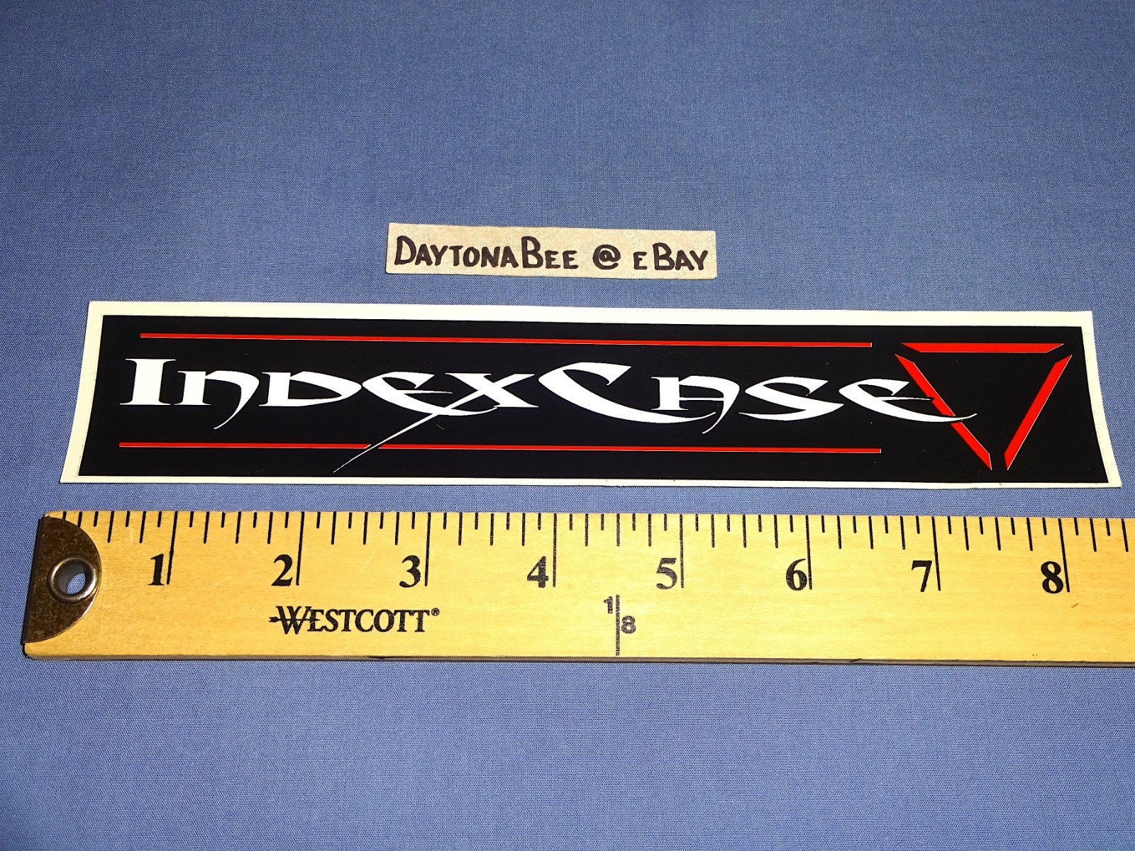 Index Case Self Titled (2005) Sticker Nu Metal Industrial Des Moines Iowa Listen