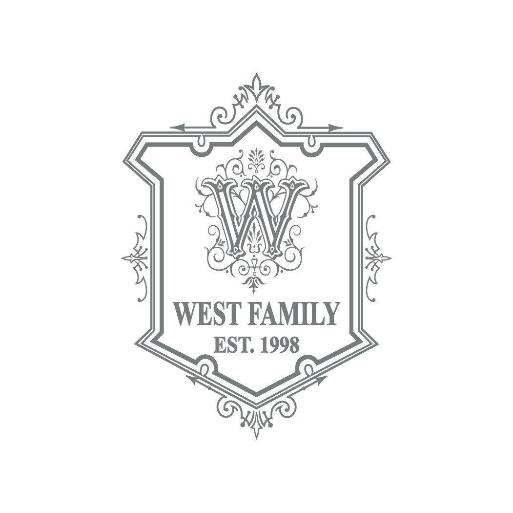 Large Family Monogram Fancy Decal multiple colors Letters A through Z!!!!!