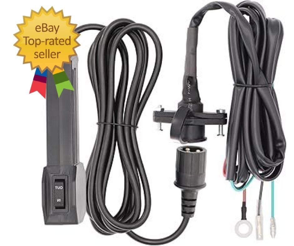 12V Winch Corded Manual Hand Remote Control Kits for ATV UTV Winch