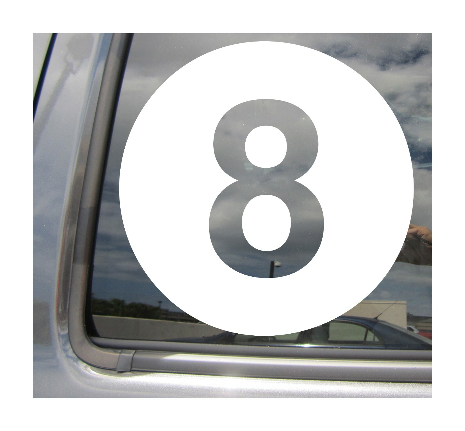 8 Ball – Eight Billiards Pool Car Auto Window Vinyl Decal Sticker 04046