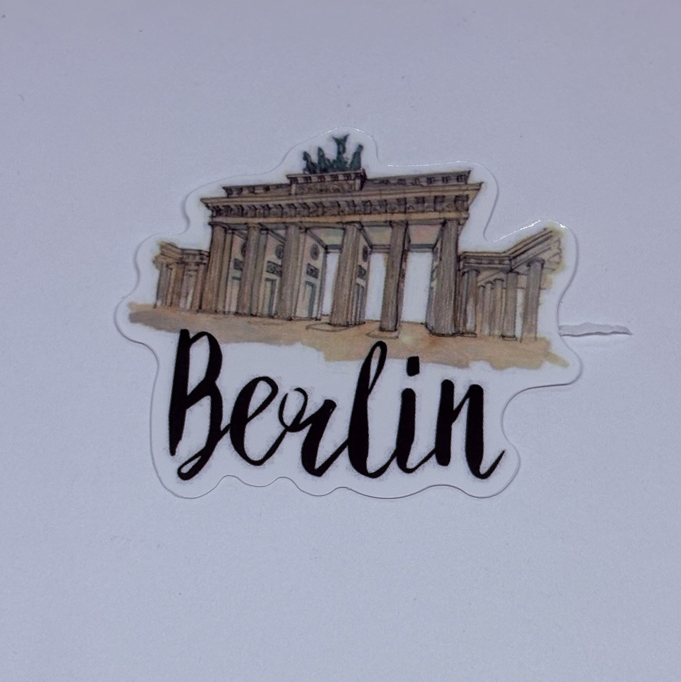 Berlin Brandenburg Gate Sticker City Travel Art Decal Vinyl Country Souvenir Tc9
