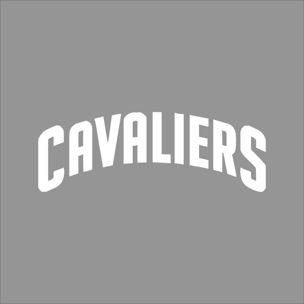 Cleveland Cavaliers #6 NBA Team Logo 1 Color Vinyl Decal Car Window Wall