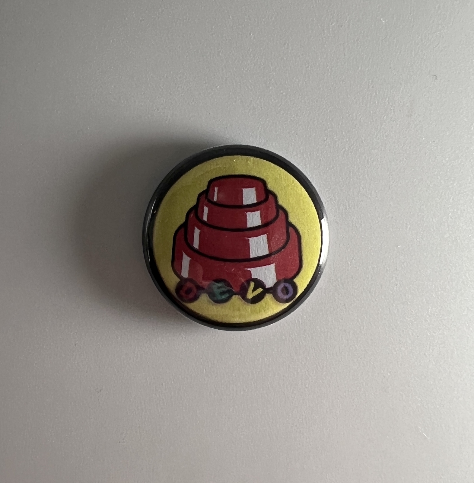 Devo Are We Not Men? Energy Dome 1″ Button D012B