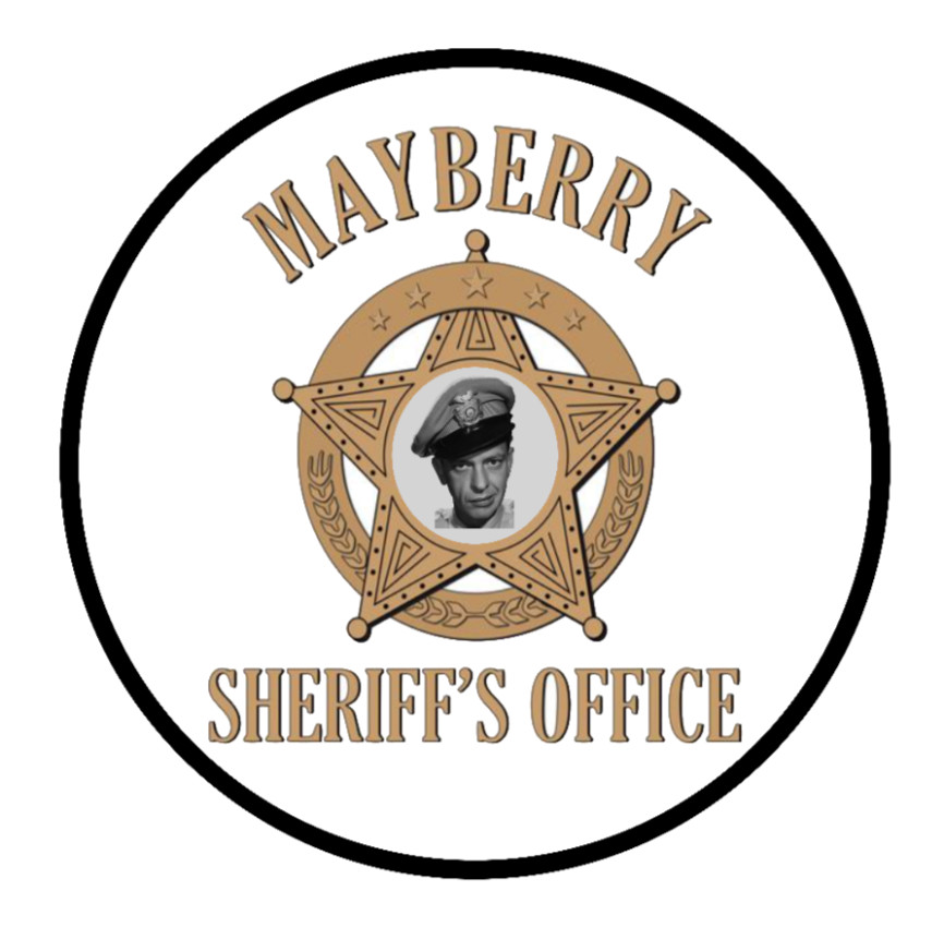 Andy Griffith Show – Sheriff’s Office – 4″ Vinyl Decal Car Cooler Laptop Smoker