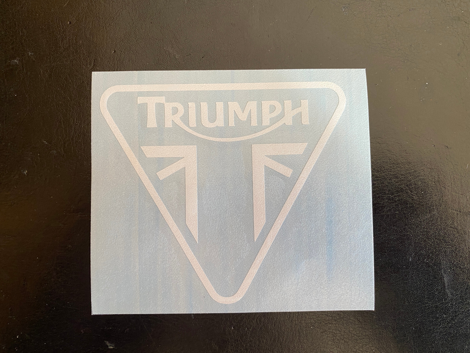 Triumph 3.5″ inch Vinyl Transfer Sticker for Car Window – Pick Color