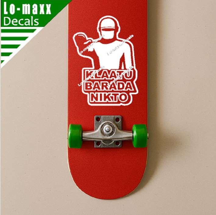 Gort Robot The Day The Earth Stood Still 1951 Sci Fi Klaatu Barada Nicto Decal