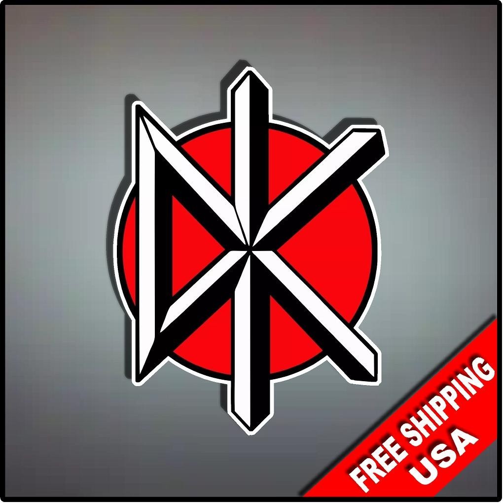 Dead Kennedys Logo Decal Sticker Heavy Hardcore Punk Rock Various Sizes