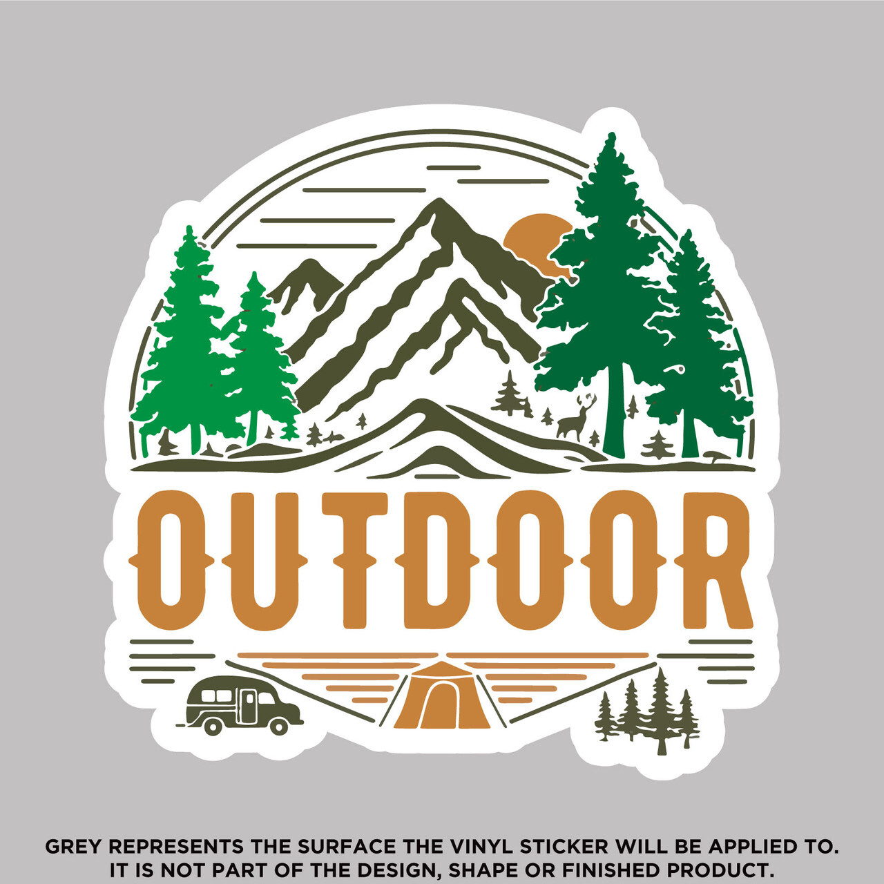 Outdoor, High Quality Vinyl Stickers