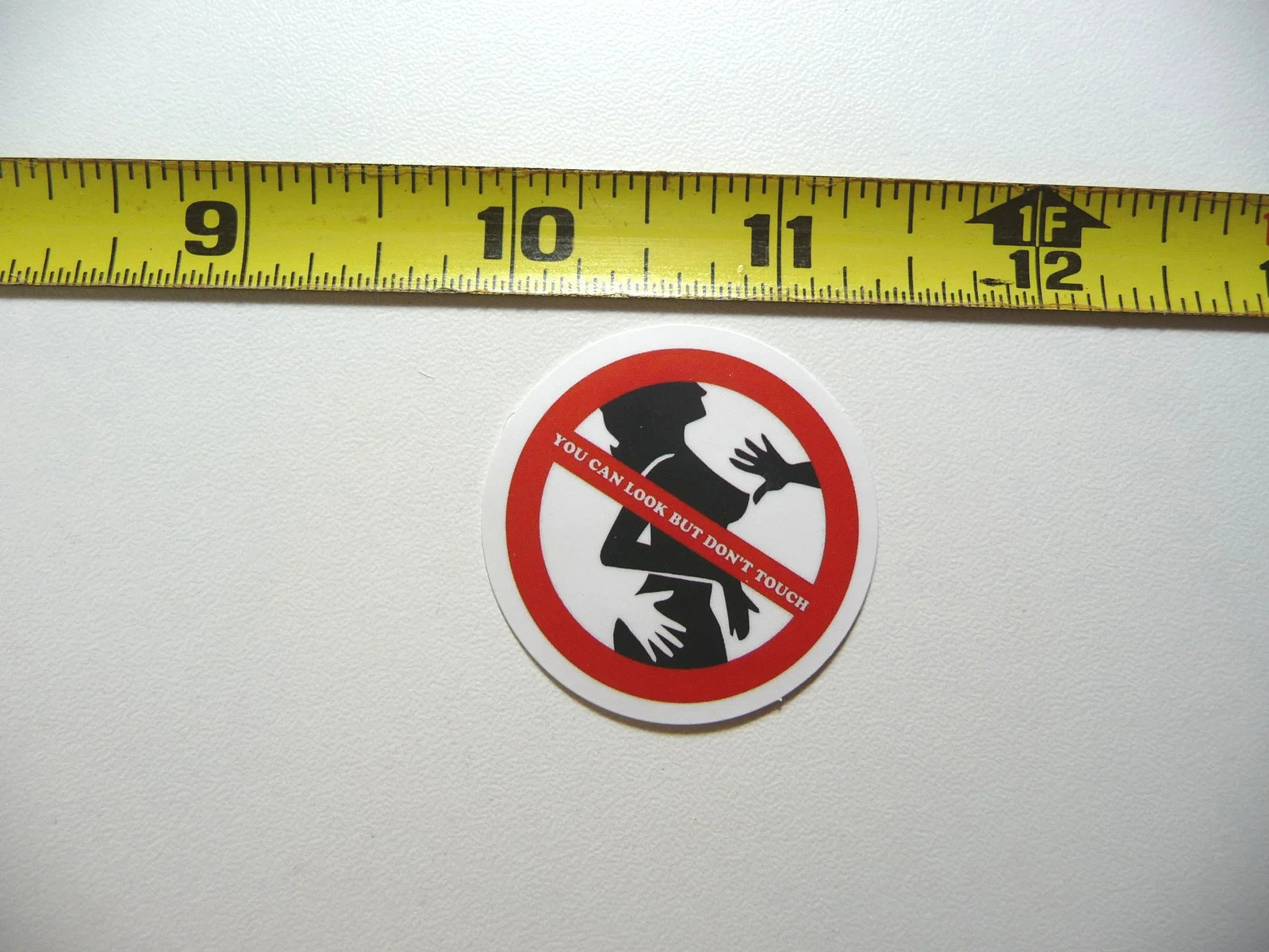 YOU CAN LOOK BUT DON’T TOUCH STRIPPER DANCER SMALL STICKER DECAL JOB OCCUPATION