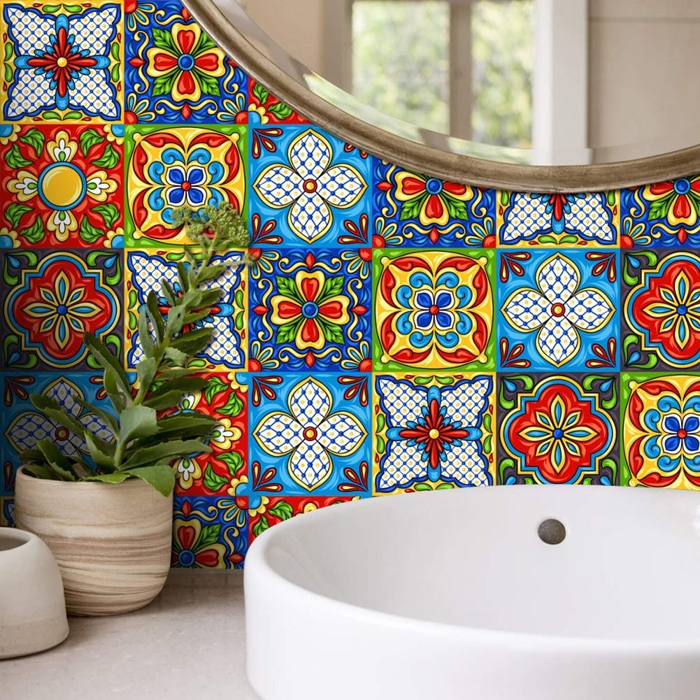 Waterproof Wall Stickers PVC Mildew-Proof Moisture-Proof Kitchen Bathroom