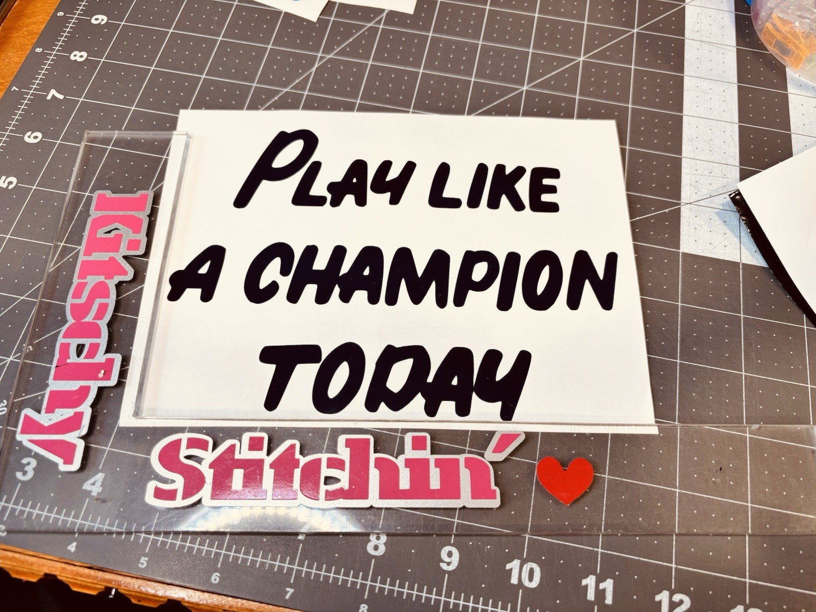 TWO «DOMER» Notre Dame Die Cut Vinyl Decals Play Like A Champion Golden Irish
