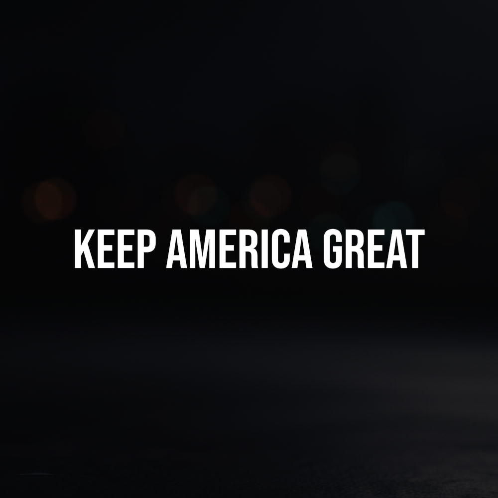 8in Vinyl Decal Sticker – «Keep America Great»