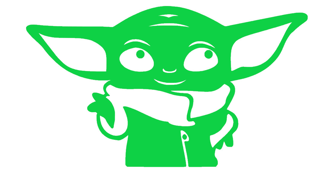 BABY YODA, GROGU, FULL, THE CHILD Decal Stickers for Cars, Window, Laptops,