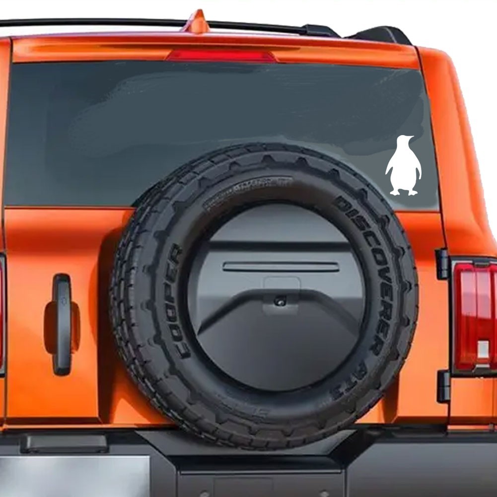 4″ X 6.8″ Penguin Vinyl Decal Sticker for Car Door Home Window Wall Table Laptop