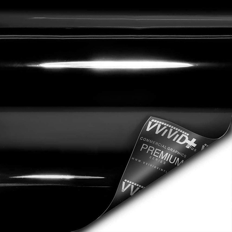 Durable High Gloss Vinyl Wrap Adhesive Automotive Wall Mirror Motorcycle Laptop