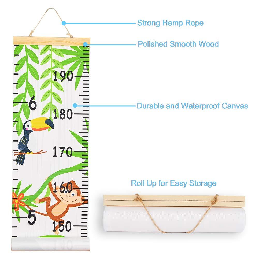 Kids Growth Chart Height Chart For Child Height Measurement Wall Hanging Rulers