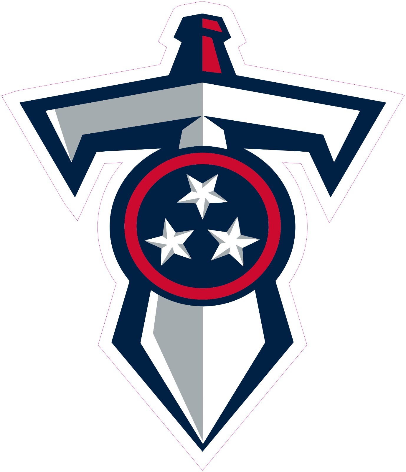 Tennessee Titans Football Vinyl Decal Sticker Car Truck Bumper Tumbler Mug